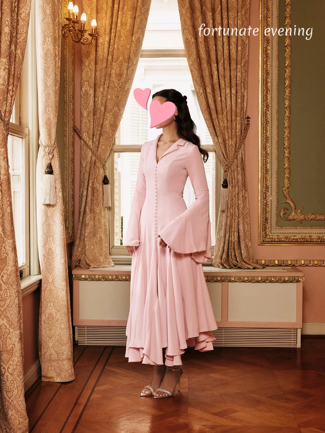 Fortunate Evening Elegant Vintage Sweet Pin Mermaid Button V-Neck New Customized Formal Occasion Prom Dress Evening Party Gowns
Fortunate Evening Elegant Vintage Sweet Pin Mermaid Button V-Neck New Customized Formal Occasion Prom Dress Evening Party Gowns