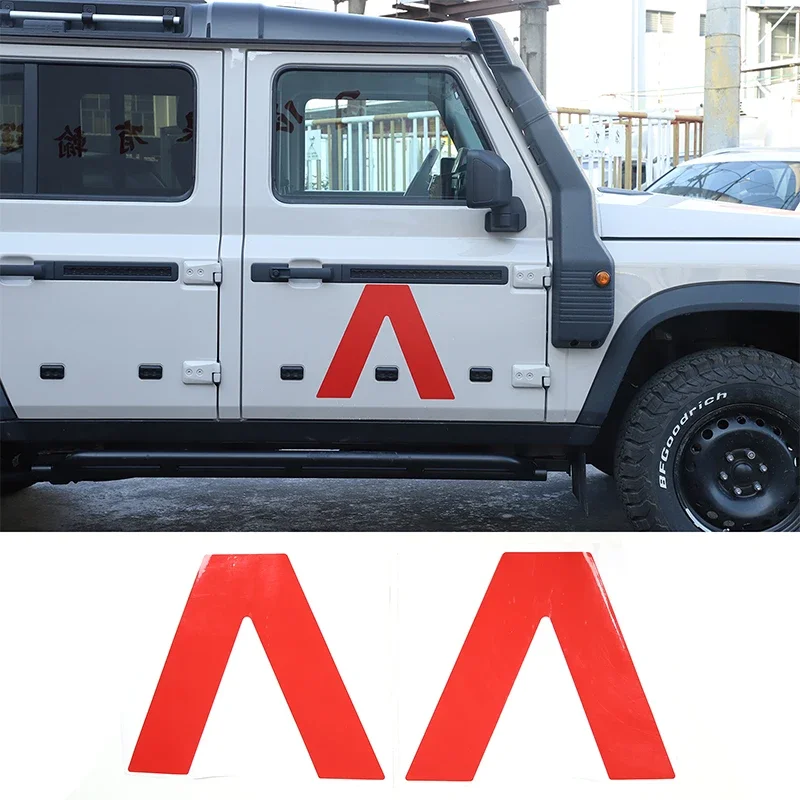 For Ineos Grenadier 2020-2024 PVC material car hood body rear glass V-shaped decorative sticker exterior modification styling
For Ineos Grenadier 2020-2024 PVC material car hood body rear glass V-shaped decorative sticker exterior modification styling