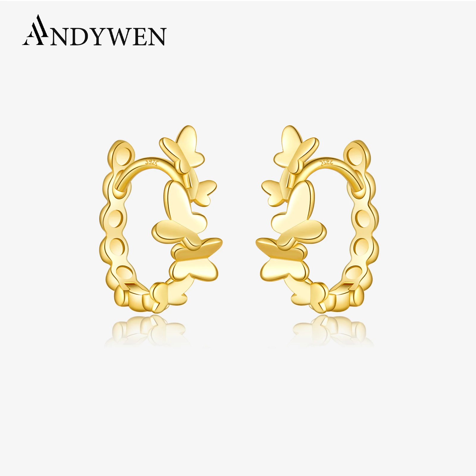 ANDYWEN 925 Sterling Silver Irregular Multi Butterfly Earrings Hoop Women 2024 Fashion New Luxury Wedding Anniversary Jewelry
ANDYWEN 925 Sterling Silver Irregular Multi Butterfly Earrings Hoop Women 2024 Fashion New Luxury Wedding Anniversary Jewelry