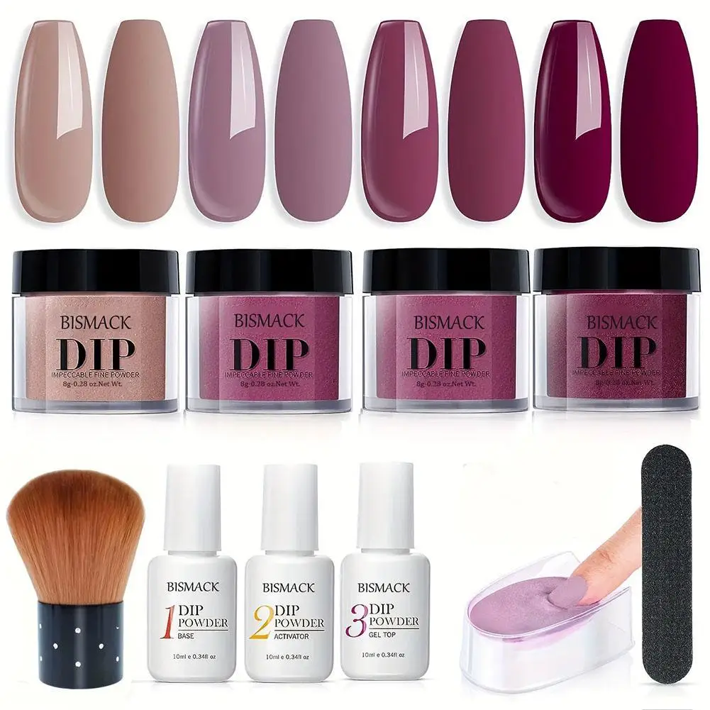 10Pcs Nail Moisturizing Powder Set 4 Color Dip Powder DIY Nail Kits Beginner Manicure Tool Set
10Pcs Nail Moisturizing Powder Set 4 Color Dip Powder DIY Nail Kits Beginner Manicure Tool Set