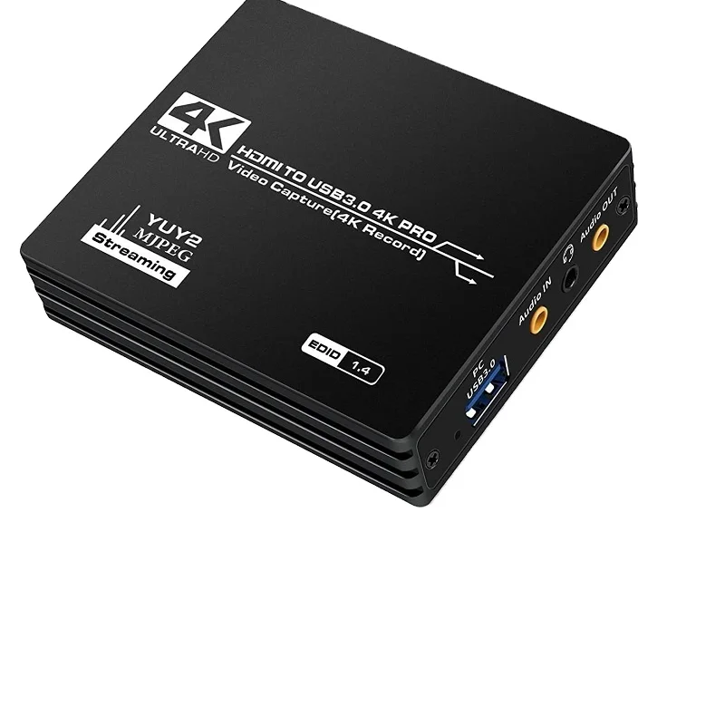 4K to USB3.0 Video Capture Card Loopout Video Recorder Grabber for Xbox PS4 Wii Switch
4K to USB3.0 Video Capture Card Loopout Video Recorder Grabber for Xbox PS4 Wii Switch