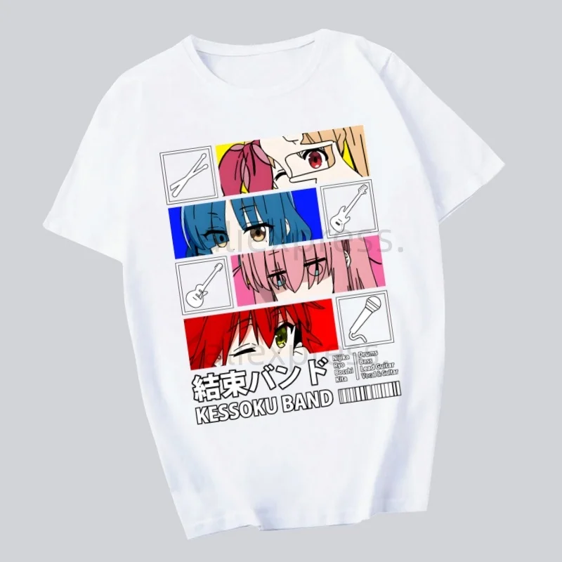 Music Band Anime Bocchi The Rock Hitori Bocchi Harajuku Men's tshirt Printed Unisex Short Sleeve T shirt Cool Casual T-shirt
Music Band Anime Bocchi The Rock Hitori Bocchi Harajuku Men's tshirt Printed Unisex Short Sleeve T shirt Cool Casual T-shirt