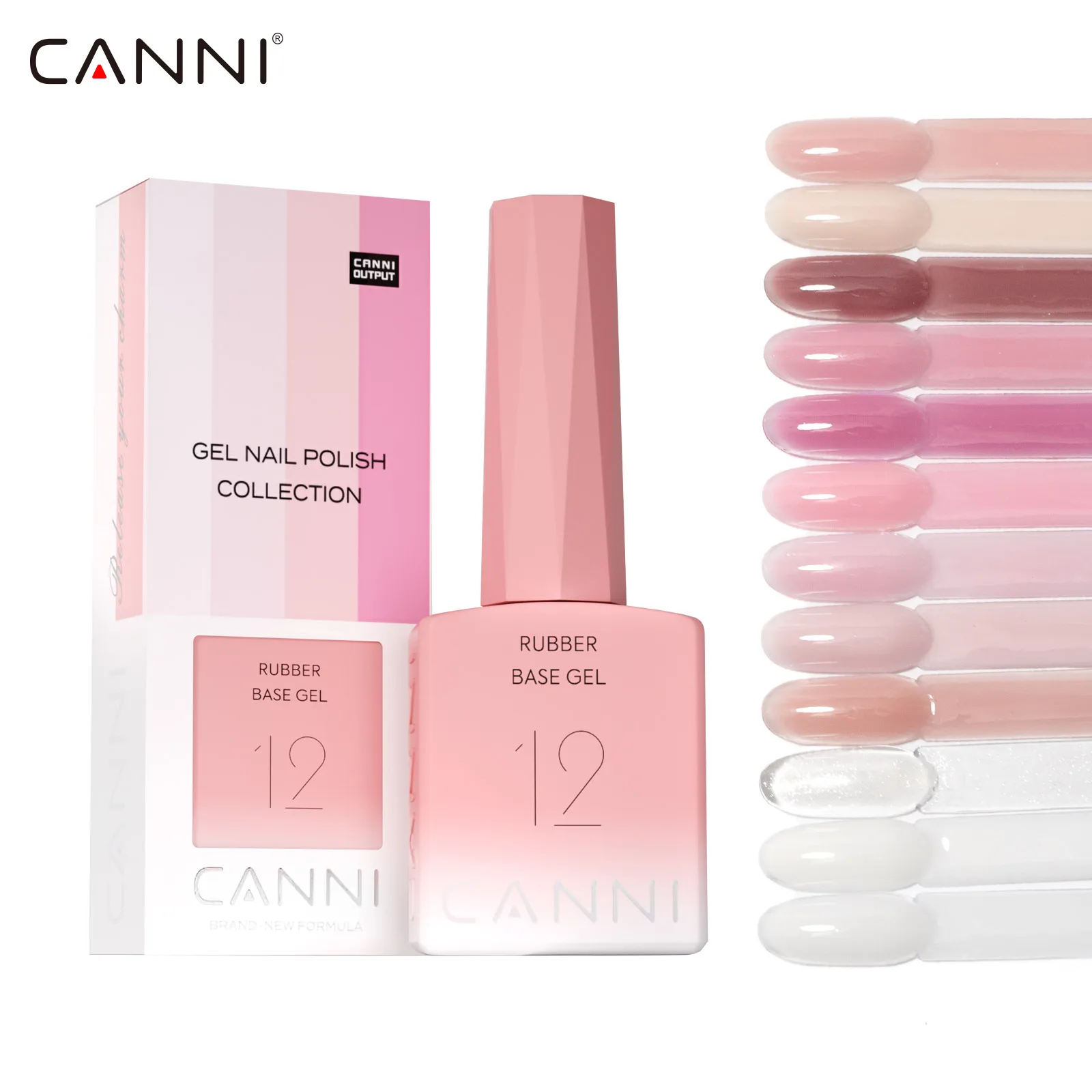 CANNI Rubber Base Gel 9 мл 12 цветов Soft Builder Base Coat Soak Off UV LED Гель для ногтей Укрепляющий для естественного маникюра DIY
CANNI Rubber Base Gel 9 мл 12 цветов Soft Builder Base Coat Soak Off UV LED Гель для ногтей Укрепляющий для естественного маникюра DIY