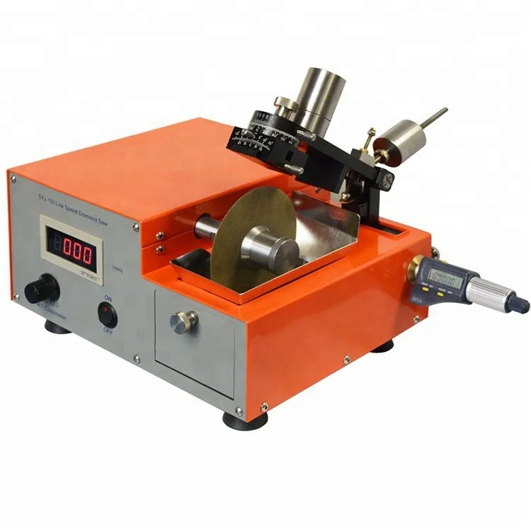 Low speed diamond cutting machine suitable for the precision cutting of material analysis samples
Low speed diamond cutting machine suitable for the precision cutting of material analysis samples