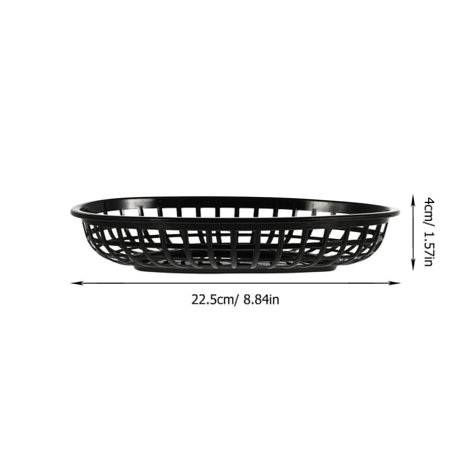 4 Pcs Black Storage Baskets Fruit Trays Snack Plates Kitchen Vegetable Bowls Collapsible Plastic Food Containers PP Material
4 Pcs Black Storage Baskets Fruit Trays Snack Plates Kitchen Vegetable Bowls Collapsible Plastic Food Containers PP Material