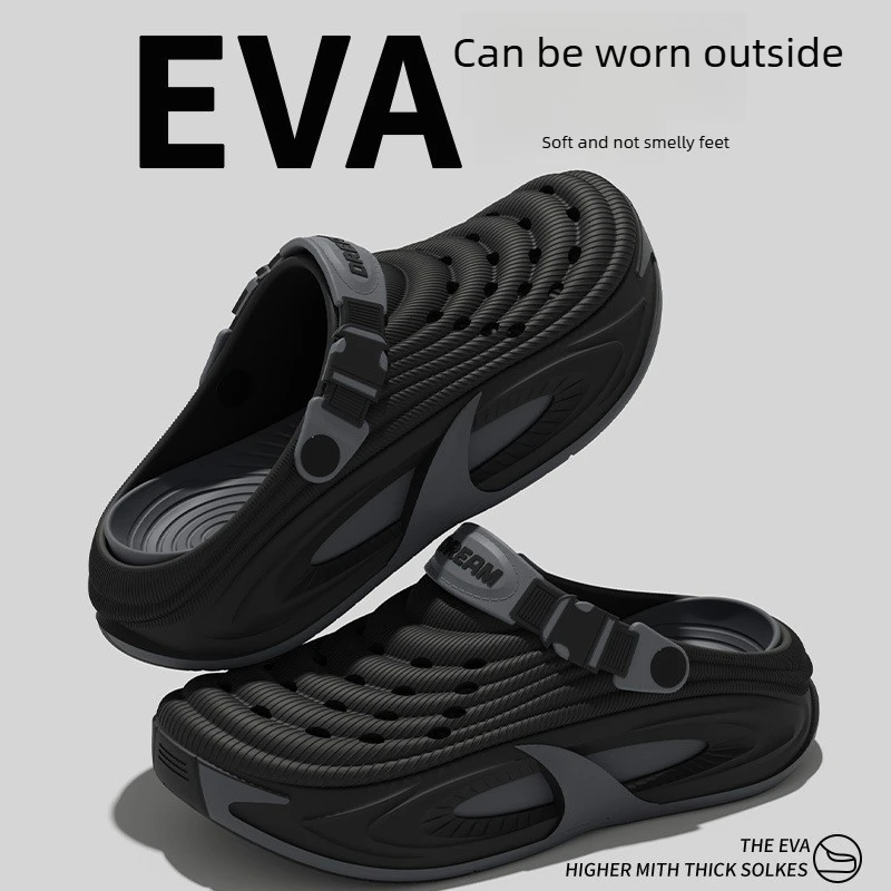 Men's Clogs Slides Non Slip Couple Closed Toe Sandals For Outdoor Beach Tidal Water Wearing Popular Summer Footwear
Men's Clogs Slides Non Slip Couple Closed Toe Sandals For Outdoor Beach Tidal Water Wearing Popular Summer Footwear