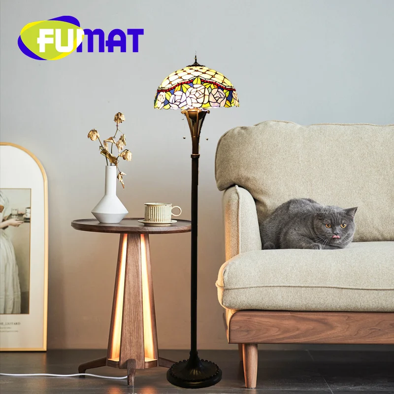 FUMAT Tiffany stained glass floor lamp simple style Decor living room study bedroom bedside standing lamp birthday gift gift
FUMAT Tiffany stained glass floor lamp simple style Decor living room study bedroom bedside standing lamp birthday gift gift