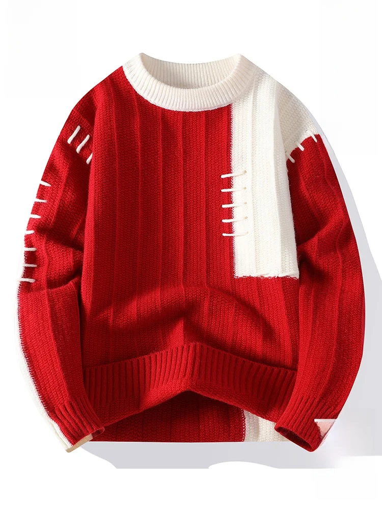 Мужской свитер Paul Frank Red Monkey, осенняя новинка, модный брендовый вязаный свитер свободного кроя, подходит для повседневной носки весной.
Мужской свитер Paul Frank Red Monkey, осенняя новинка, модный брендовый вязаный свитер свободного кроя, подходит для повседневной носки весной.