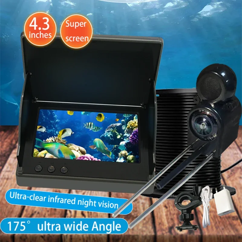 -for Dearsee Ice Fishing Underwater Camera with Infrared Night Vision 15m/20m/30 Fish Finder Camera With 4.3 Inch
-for Dearsee Ice Fishing Underwater Camera with Infrared Night Vision 15m/20m/30 Fish Finder Camera With 4.3 Inch