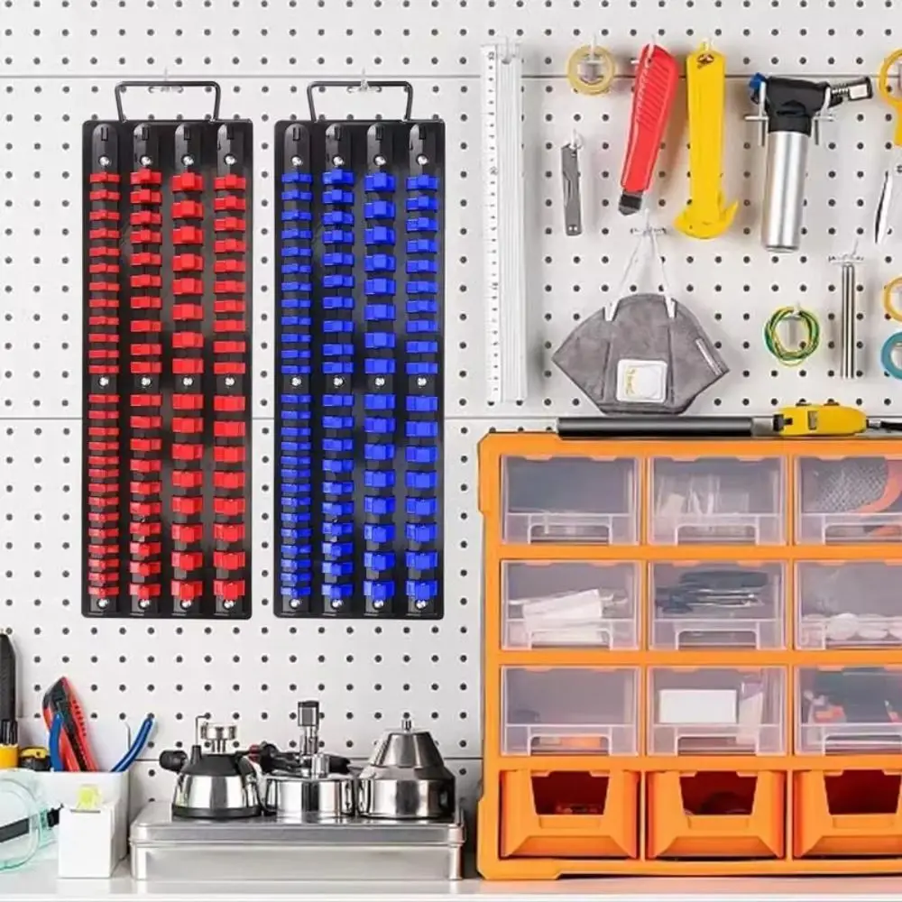 Secure Outlet Design Socket Holder 1/4 3/8 1/2 Best Adjustable Socket Tray Compact Size Sturdy Construction 
Secure Outlet Design Socket Holder 1/4 3/8 1/2 Best Adjustable Socket Tray Compact Size Sturdy Construction