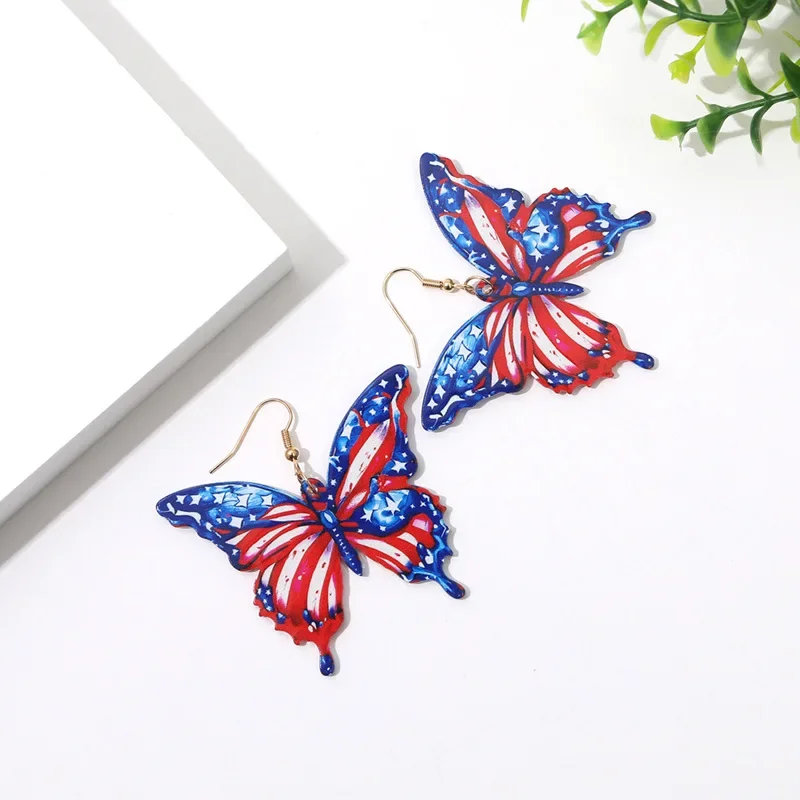 Featured Acrylic Colorful Butterfly Pendant Earrings for Women Ethnic style Jewelry for Wedding Vacation Christmas Parties
Featured Acrylic Colorful Butterfly Pendant Earrings for Women Ethnic style Jewelry for Wedding Vacation Christmas Parties