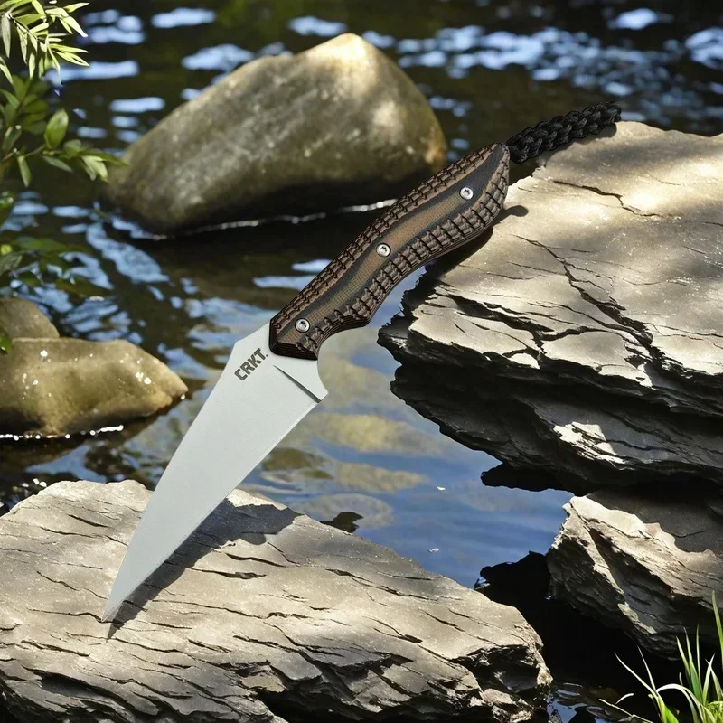 CR 2388 Durable 8Cr13 Steel High Hardness Fixed Straight Knife Wilderness Portable Knife EDC Outdoor Straight Knife 
CR 2388 Durable 8Cr13 Steel High Hardness Fixed Straight Knife Wilderness Portable Knife EDC Outdoor Straight Knife