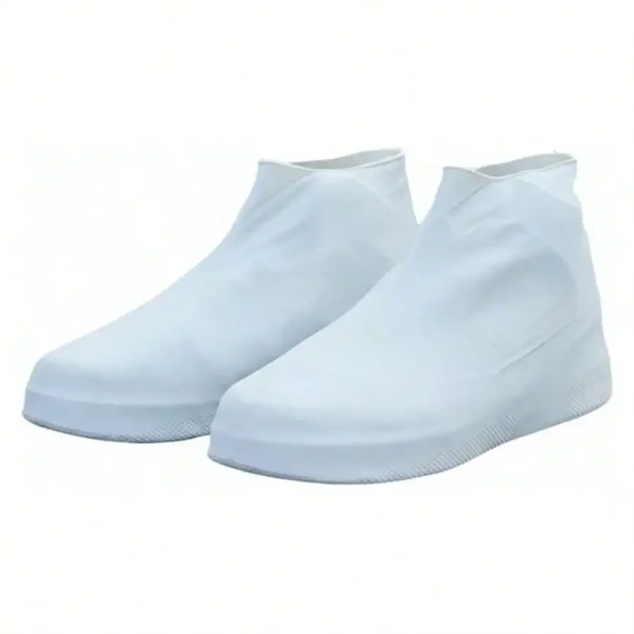 Waterproof Shoe Covers 2 Pairs Non - Slip, Thickened Latex Rain Boots Men Women - Slip - Resistant Outdoor Foot Protectors White,
Waterproof Shoe Covers 2 Pairs Non - Slip, Thickened Latex Rain Boots Men Women - Slip - Resistant Outdoor Foot Protectors White,