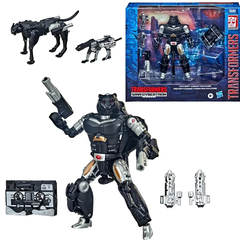 In Stock Transformers Generations War for Cybertron Deluxe Covert Agent Ravage and Micromaster Decepticons Forever Ravage
In Stock Transformers Generations War for Cybertron Deluxe Covert Agent Ravage and Micromaster Decepticons Forever Ravage