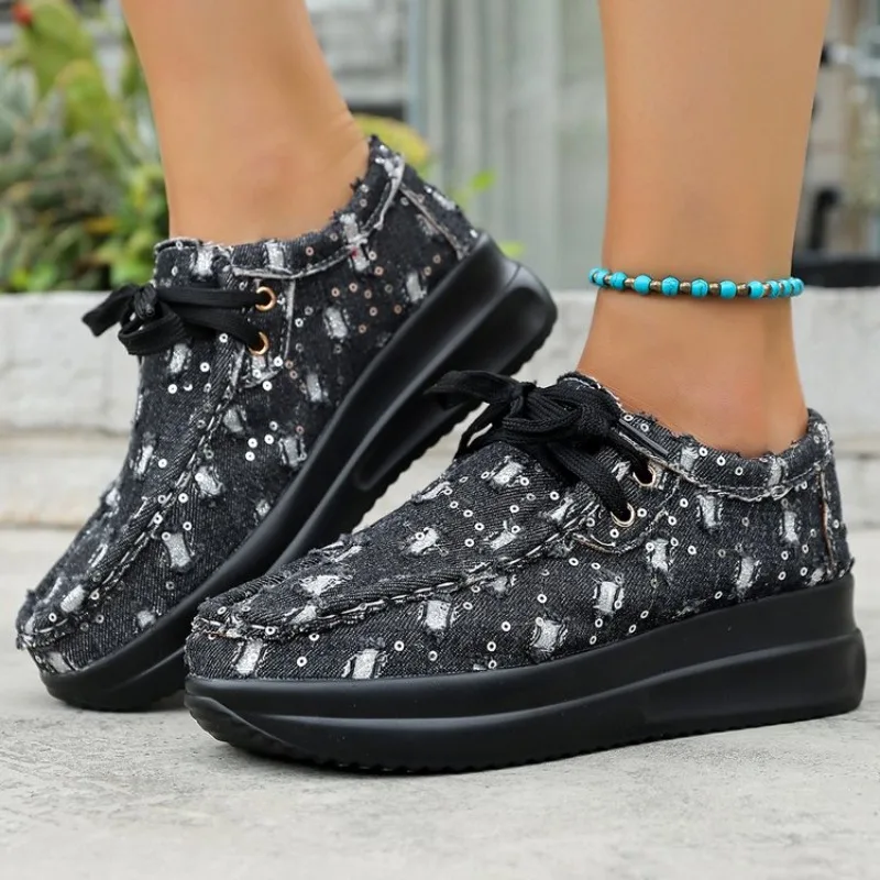 2026 New Shoes Spring Flat Shoes Lace Up Women's Lightweight and Fashionable Casual Sports Shoes
2026 New Shoes Spring Flat Shoes Lace Up Women's Lightweight and Fashionable Casual Sports Shoes