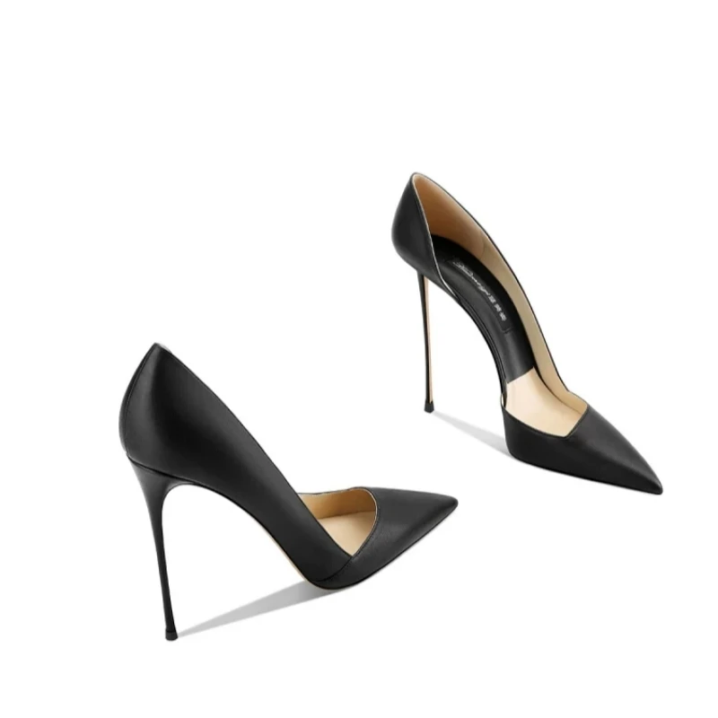 Spring/Summer New Pointed Shallow Mouth Simple Single Shoes Thin High Heels Banquet Dress Versatile Large and Small Women's Shoe
Spring/Summer New Pointed Shallow Mouth Simple Single Shoes Thin High Heels Banquet Dress Versatile Large and Small Women's Shoe