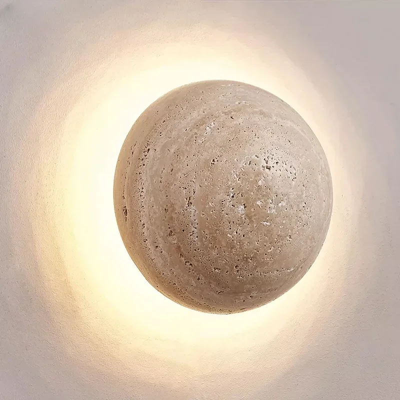 Nordic Simple Retro Decoration Natural Travertine Stone Wall Lamp LED Aisle Stairs Bedroom Bed Wall Lamp
Nordic Simple Retro Decoration Natural Travertine Stone Wall Lamp LED Aisle Stairs Bedroom Bed Wall Lamp