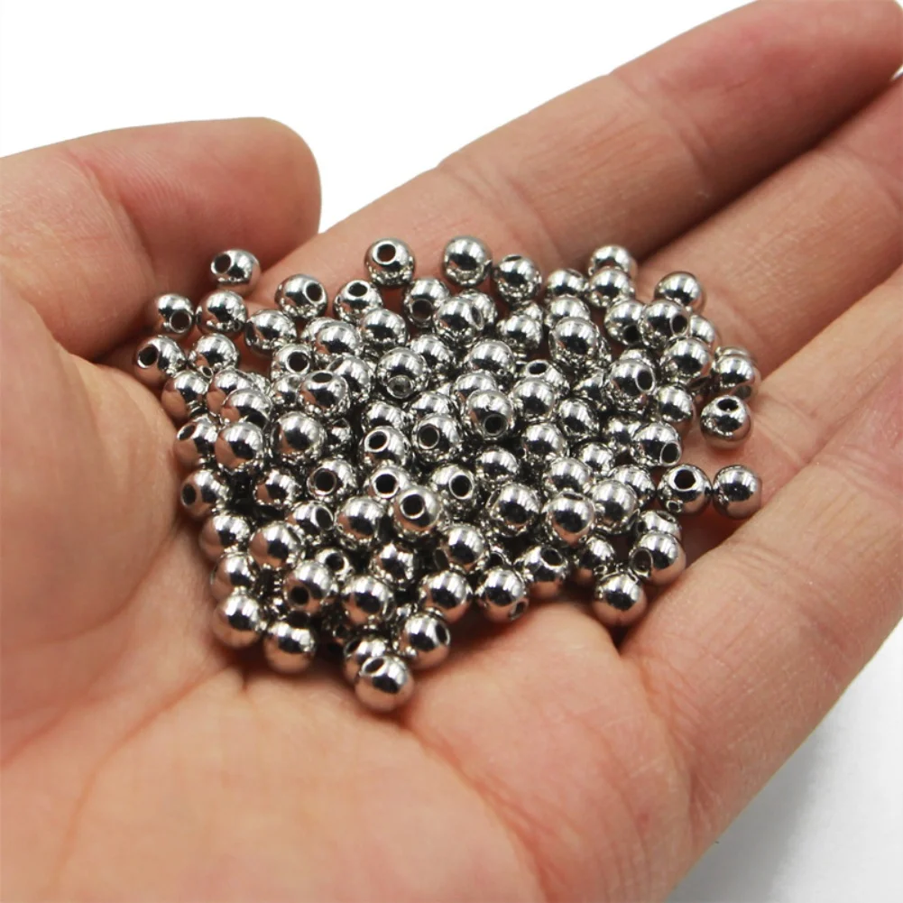 100pcs/lot 3mm/4mm/5mm Electroplated Plastic Beads Gold Silver Fly Tying Fishing Tackle Composite Sequin Accessories For Fishing
100pcs/lot 3mm/4mm/5mm Electroplated Plastic Beads Gold Silver Fly Tying Fishing Tackle Composite Sequin Accessories For Fishing