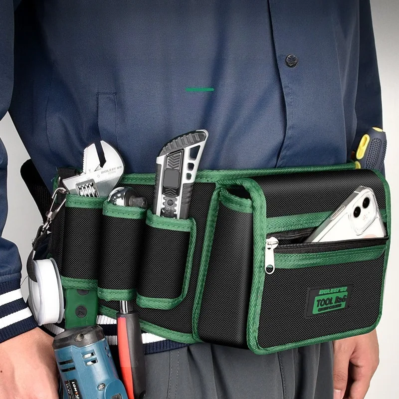 Oxford Cloth Tool Waist Bag Multifunctional Electrician Pouch for Maintenance Hardware Tools
Oxford Cloth Tool Waist Bag Multifunctional Electrician Pouch for Maintenance Hardware Tools
