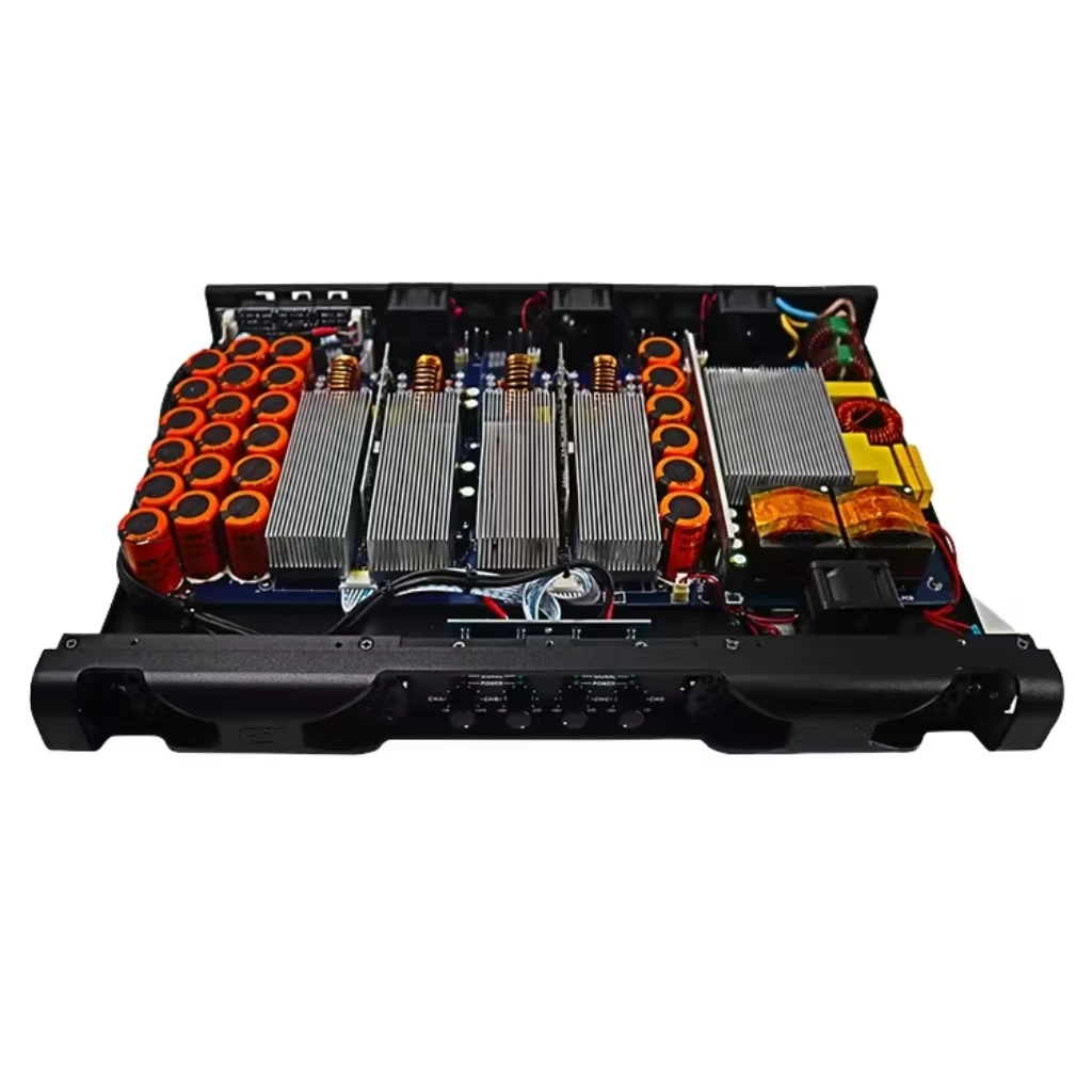 Pro High-Tech 1000W ClassD 4-Channel Professional Power Amplifier with Stage Performance Sound Digital Audio Subwoofer Amplifier
Pro High-Tech 1000W ClassD 4-Channel Professional Power Amplifier with Stage Performance Sound Digital Audio Subwoofer Amplifier