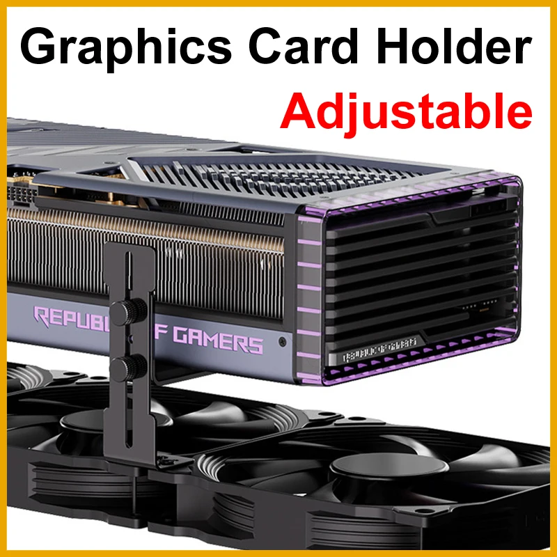 NEW 2026 Graphics Card Holder Adjustable Jack GPU Video Card Bracket Prevent Sagging for ITX/ATX Desktop PC Case Accessory
NEW 2026 Graphics Card Holder Adjustable Jack GPU Video Card Bracket Prevent Sagging for ITX/ATX Desktop PC Case Accessory