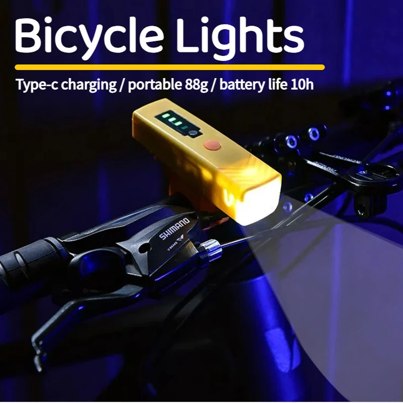 Lightweight 88g Cycling Light Type-C Charging Bike Flashlight Safety Lamp Outdoor Riding Camping Gear Portable Lights Kids
Lightweight 88g Cycling Light Type-C Charging Bike Flashlight Safety Lamp Outdoor Riding Camping Gear Portable Lights Kids