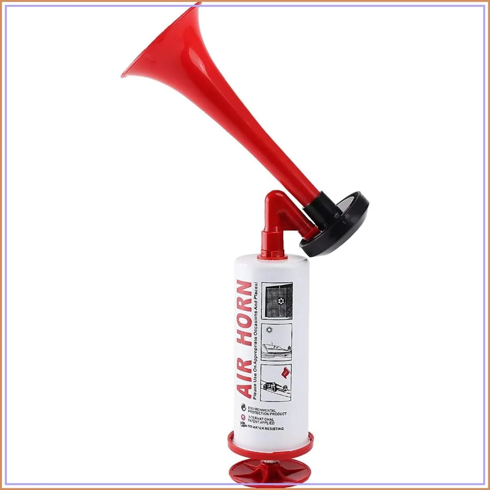 Portable Handheld Air Horn for Sports, Boating, Camping, Loud Noise Maker
Portable Handheld Air Horn for Sports, Boating, Camping, Loud Noise Maker