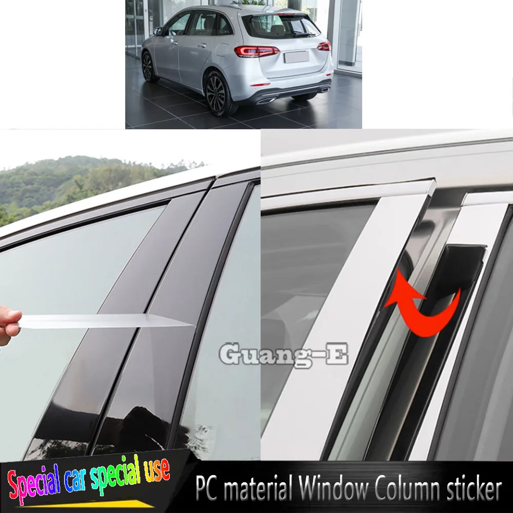 For Mercedes-Benz B-Class W247 2020 2021-2024 Car TPU/Glossy Mirror Pillar Post Cover Door Trim Window Molding Sticker
For Mercedes-Benz B-Class W247 2020 2021-2024 Car TPU/Glossy Mirror Pillar Post Cover Door Trim Window Molding Sticker
