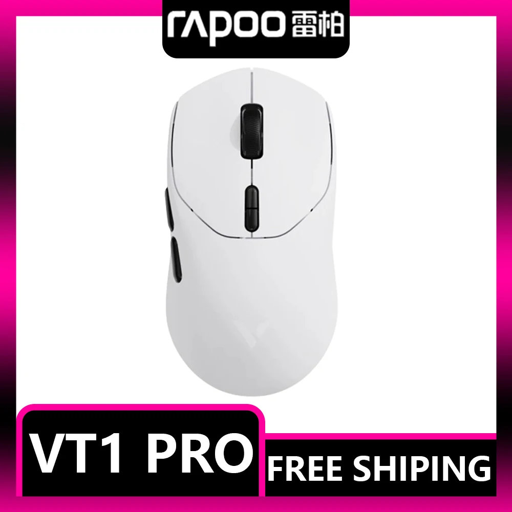 Мышь Rapoo Vt1 Pro Max 8k, беспроводная легкая с возвратом, двойной режим Paw3950, для киберспорта, компьютерных игр, подарок
Мышь Rapoo Vt1 Pro Max 8k, беспроводная легкая с возвратом, двойной режим Paw3950, для киберспорта, компьютерных игр, подарок