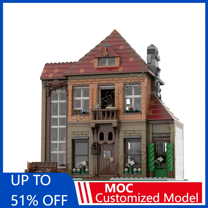 2072 PCS MOC Creative City Street View Modular Holiday House Model Architecture Building Block Kids Assembly Bricks Toys Gifts
2072 PCS MOC Creative City Street View Modular Holiday House Model Architecture Building Block Kids Assembly Bricks Toys Gifts