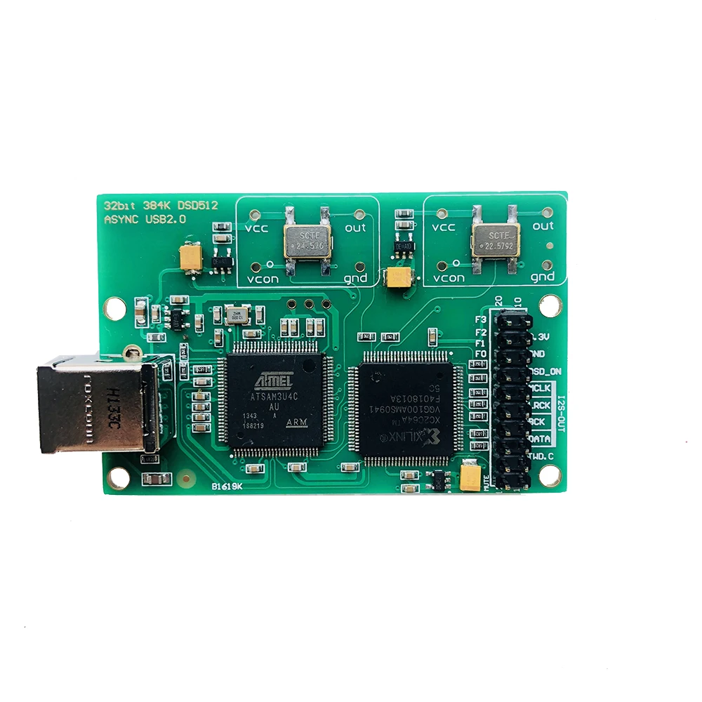 Nvarcher Italy Amanero USB IIS digital Interface DSD512 32bits/384khz For ES9038 Ak4493 DAC Amplifier board
Nvarcher Italy Amanero USB IIS digital Interface DSD512 32bits/384khz For ES9038 Ak4493 DAC Amplifier board