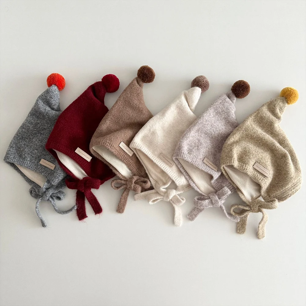 Winter Baby Knitted Hats Thicken Soft Warm Kids Boys Girls Children Ear Protection Caps
Winter Baby Knitted Hats Thicken Soft Warm Kids Boys Girls Children Ear Protection Caps