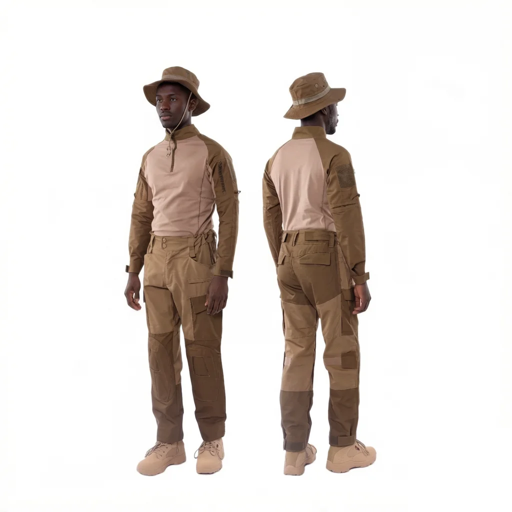 khaki Combo Ribstop Tactical Gear Suit Shirt Cargo Pants With Hat
khaki Combo Ribstop Tactical Gear Suit Shirt Cargo Pants With Hat