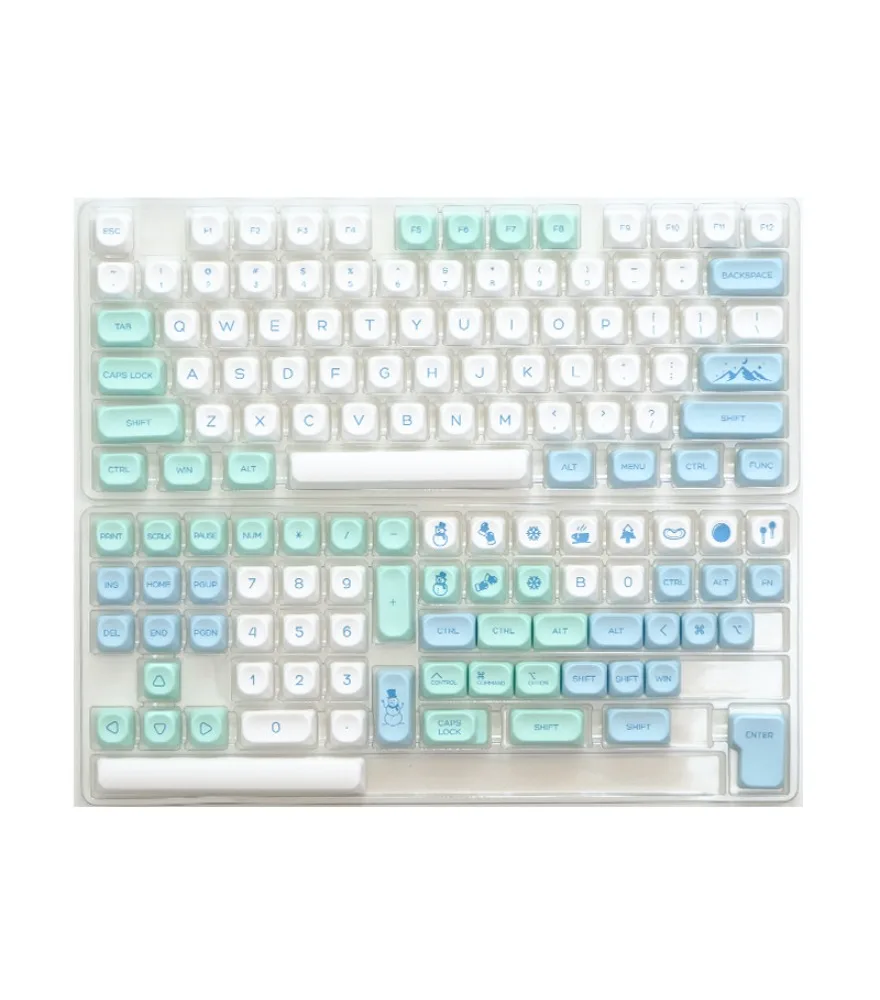 Height Blue Refreshing 138-Key Mechanical Keyboard Keycaps Hot Sublimation 68 98 104
Height Blue Refreshing 138-Key Mechanical Keyboard Keycaps Hot Sublimation 68 98 104