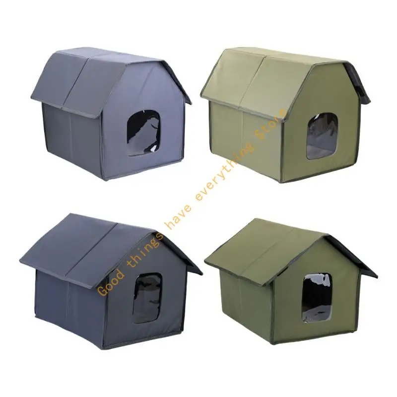 55KF Easy Assembly Outdoor Stray Animal Shelter With Warm Insulated House Foldable
55KF Easy Assembly Outdoor Stray Animal Shelter With Warm Insulated House Foldable