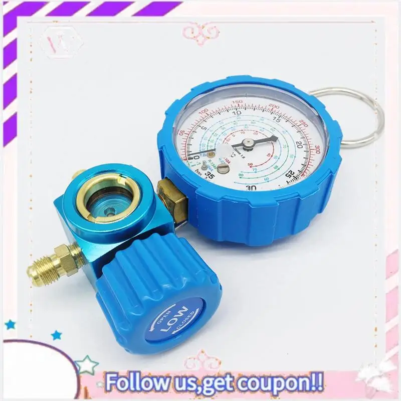 Portable Manifold Gauge - Air Condition Manifold Gauge Manometer Valve 800Psi/55Kg With Visual Mirror For R410A R22 Easy Install
Portable Manifold Gauge - Air Condition Manifold Gauge Manometer Valve 800Psi/55Kg With Visual Mirror For R410A R22 Easy Install