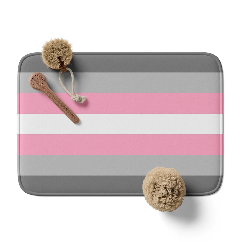 Aertemisi Demigirl Pride Flag Demiwoman Demifemale Bath Mat with Non Slip Base Absorbent Super Cozy Flannel Floor Rug Carpet
Aertemisi Demigirl Pride Flag Demiwoman Demifemale Bath Mat with Non Slip Base Absorbent Super Cozy Flannel Floor Rug Carpet