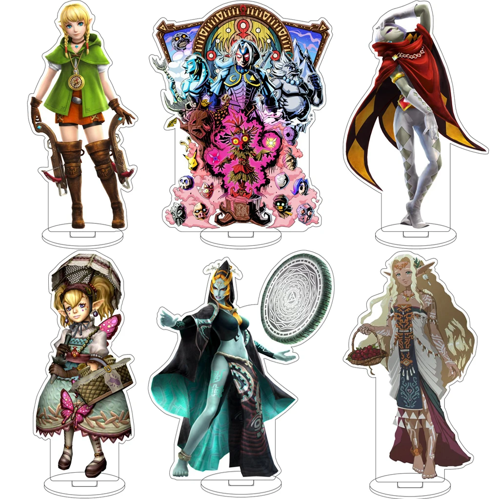 16CM Anime Game The Legend of Zelda Link Linkle Midna Fi Riju Agitha Cos Acrylic Figure Stand Ornaments Chrismas Gifts
16CM Anime Game The Legend of Zelda Link Linkle Midna Fi Riju Agitha Cos Acrylic Figure Stand Ornaments Chrismas Gifts