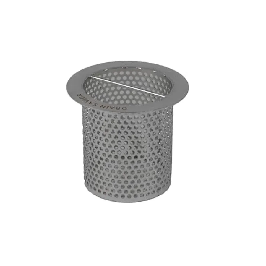 4" Commercial Floor Drain Strainer 4" Tall Cylindrical Mesh 316 Stainless Steel Ideal for Restaurants Commercial Kitchens Manuf
4" Commercial Floor Drain Strainer 4" Tall Cylindrical Mesh 316 Stainless Steel Ideal for Restaurants Commercial Kitchens Manuf