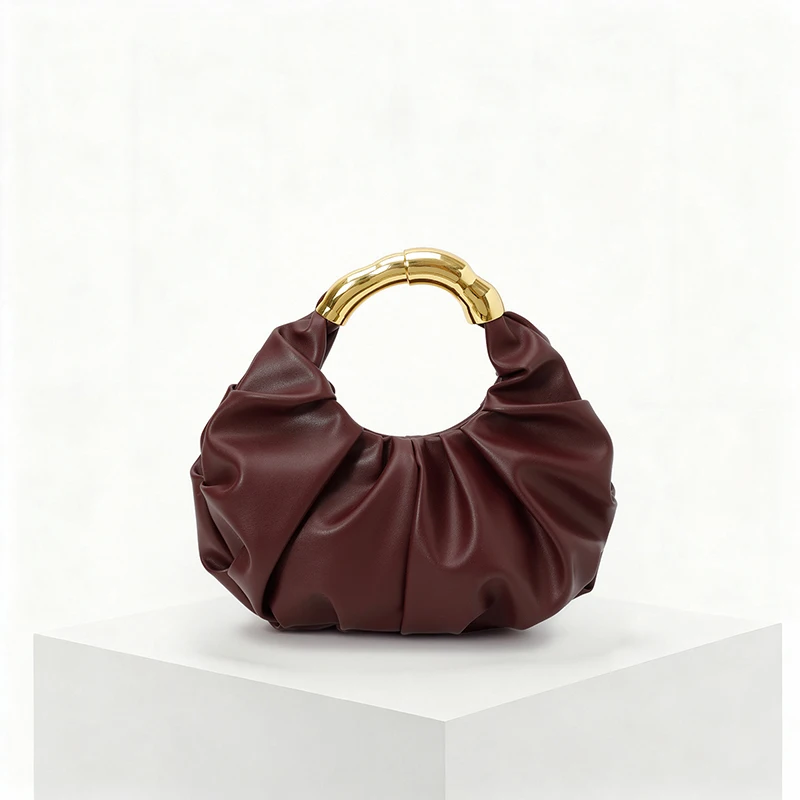 Женская сумка-облако из мягкой кожи с французской текстурой, новинка 2026, модные плиссированные сумки, роскошный дизайнерский трендовый клатч для вечеринок
Женская сумка-облако из мягкой кожи с французской текстурой, новинка 2026, модные плиссированные сумки, роскошный дизайнерский трендовый клатч для вечеринок