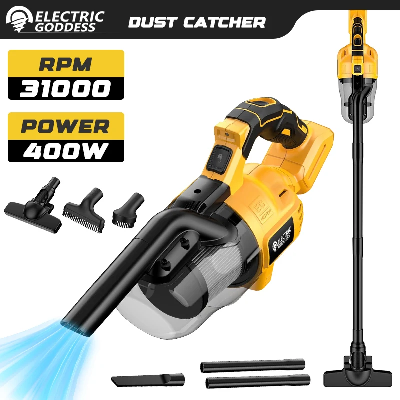 Electric Goddess Brushless Air Tool Handheld Vacuum Cleaner Cordless Home Floor/Crevice Clean Tool For Dewalt 20V Battery Pin
Electric Goddess Brushless Air Tool Handheld Vacuum Cleaner Cordless Home Floor/Crevice Clean Tool For Dewalt 20V Battery Pin