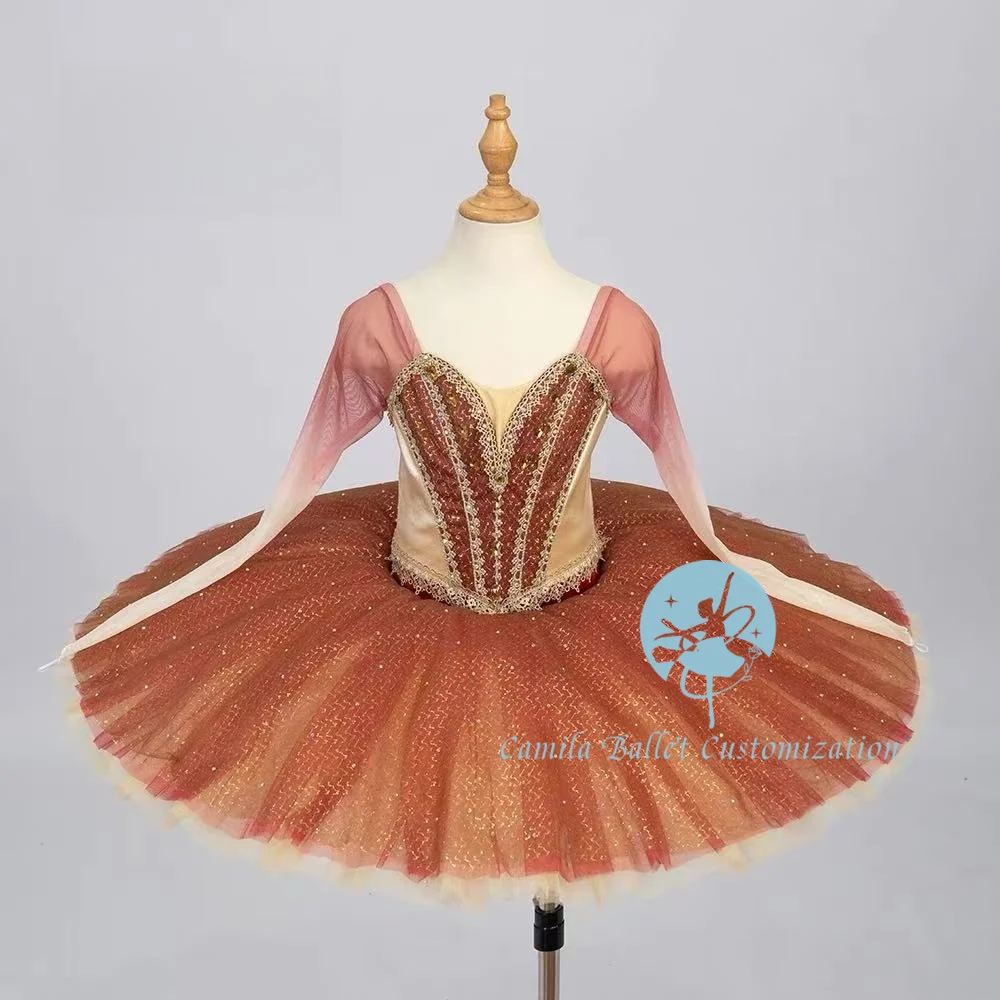 Professional customization new premium brown split ecemirada PDE ballet competition TUTU skirt adult and kids
Professional customization new premium brown split ecemirada PDE ballet competition TUTU skirt adult and kids