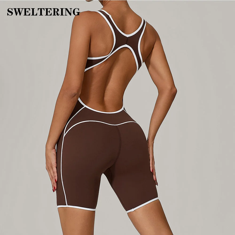 Jumpsuit Women Tracksuit Gym Set Yoga Suit Color Blocked Sportswear Women Sports Fitness Rompers Female Push Up Workout Bodysuit
Jumpsuit Women Tracksuit Gym Set Yoga Suit Color Blocked Sportswear Women Sports Fitness Rompers Female Push Up Workout Bodysuit