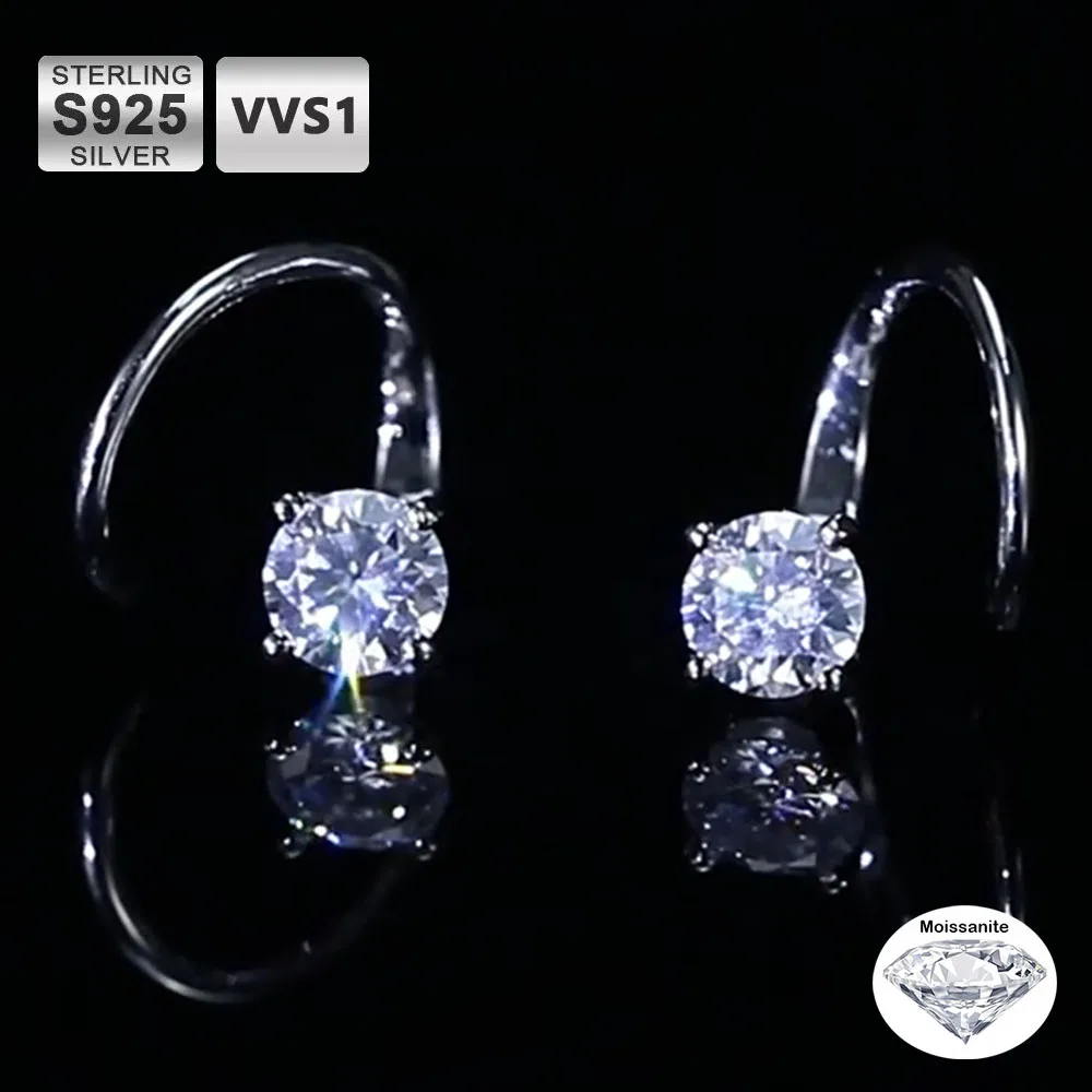 ICEBLING Hip Hop Jewelry Moissanite Rotating Earrings Romantic Flower Earrings S925 Silver Strap GRA Certificate
ICEBLING Hip Hop Jewelry Moissanite Rotating Earrings Romantic Flower Earrings S925 Silver Strap GRA Certificate