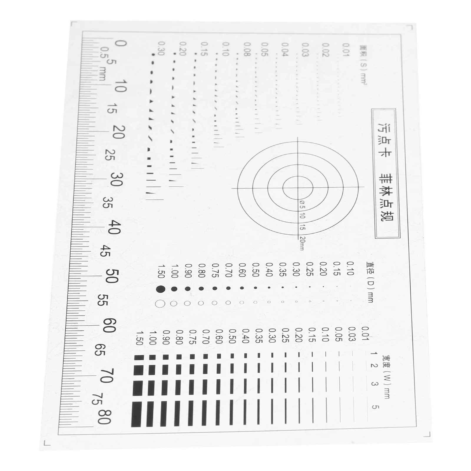 Precision Card Size Measuring Ruler Transparent Film Thickness Gauge Scratch Spot Crack Inspection Tool for Woodworking Concrete
Precision Card Size Measuring Ruler Transparent Film Thickness Gauge Scratch Spot Crack Inspection Tool for Woodworking Concrete