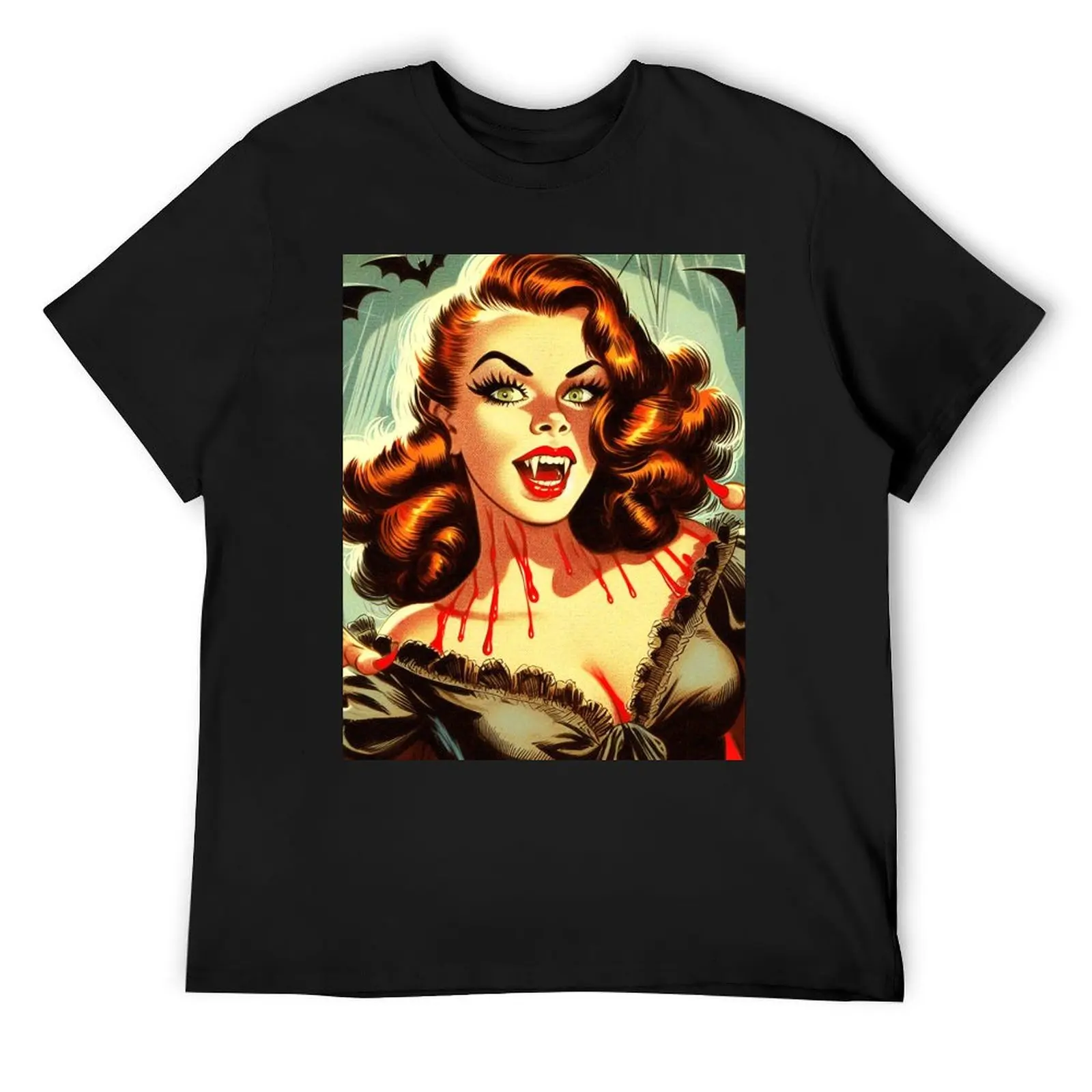 Hot Vampire Girl T-Shirt graphics rapper graphic tees anime shirt cotton t shirt men
Hot Vampire Girl T-Shirt graphics rapper graphic tees anime shirt cotton t shirt men