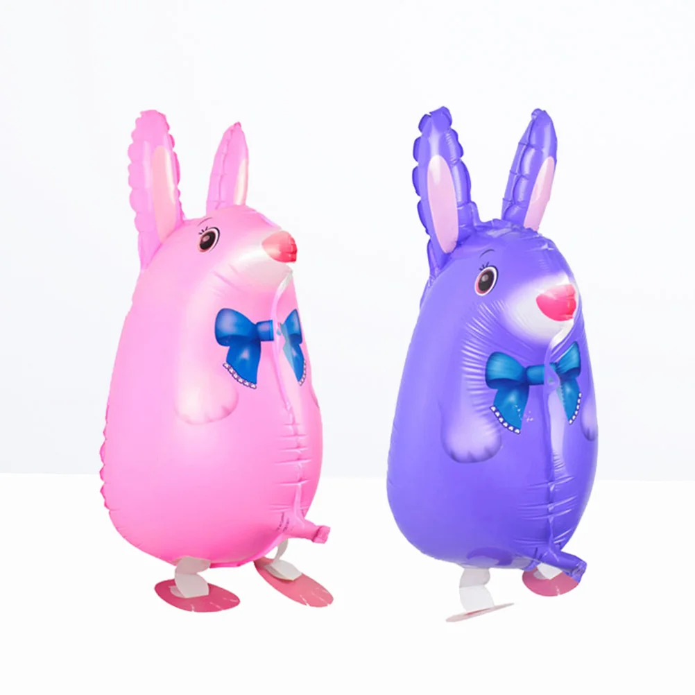 2Pcs Walking Rabbit Balloons Aluminum Foil Animal Helium Pet Kids Toys Birthday Party Decor Photo Props
2Pcs Walking Rabbit Balloons Aluminum Foil Animal Helium Pet Kids Toys Birthday Party Decor Photo Props