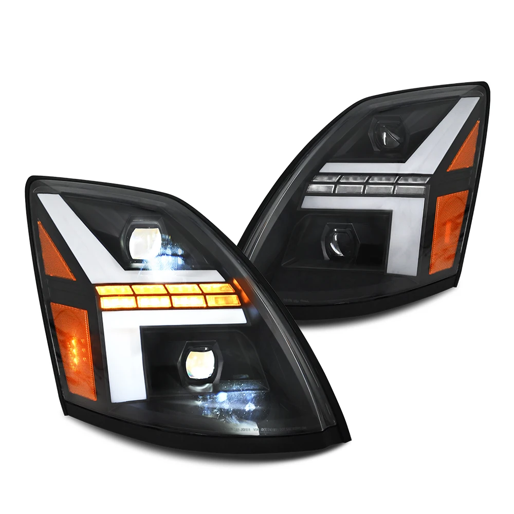 Led Headlight for Volvo VNL 670 VNM 2004-2018/VN 2004-2015/Volvo VNX 2015-2018 Headlight Assembly with Sequential Turn Signal
Led Headlight for Volvo VNL 670 VNM 2004-2018/VN 2004-2015/Volvo VNX 2015-2018 Headlight Assembly with Sequential Turn Signal