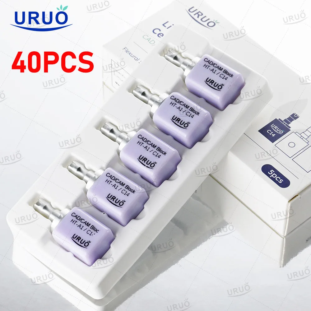 30/20/10pcs Dental Lithium Disilicate 40pcs C14 Glass Ceramic Cube Blocks for CAD CAM Dentist Chairside Reconstructi Materials
30/20/10pcs Dental Lithium Disilicate 40pcs C14 Glass Ceramic Cube Blocks for CAD CAM Dentist Chairside Reconstructi Materials