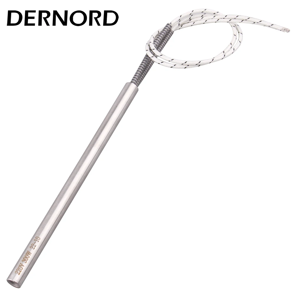 DERNORD 220V Electric Tubular Heater 6/8/10/12mm Diamater Cartridge Heating Element Mould Resistance SUS304
DERNORD 220V Electric Tubular Heater 6/8/10/12mm Diamater Cartridge Heating Element Mould Resistance SUS304